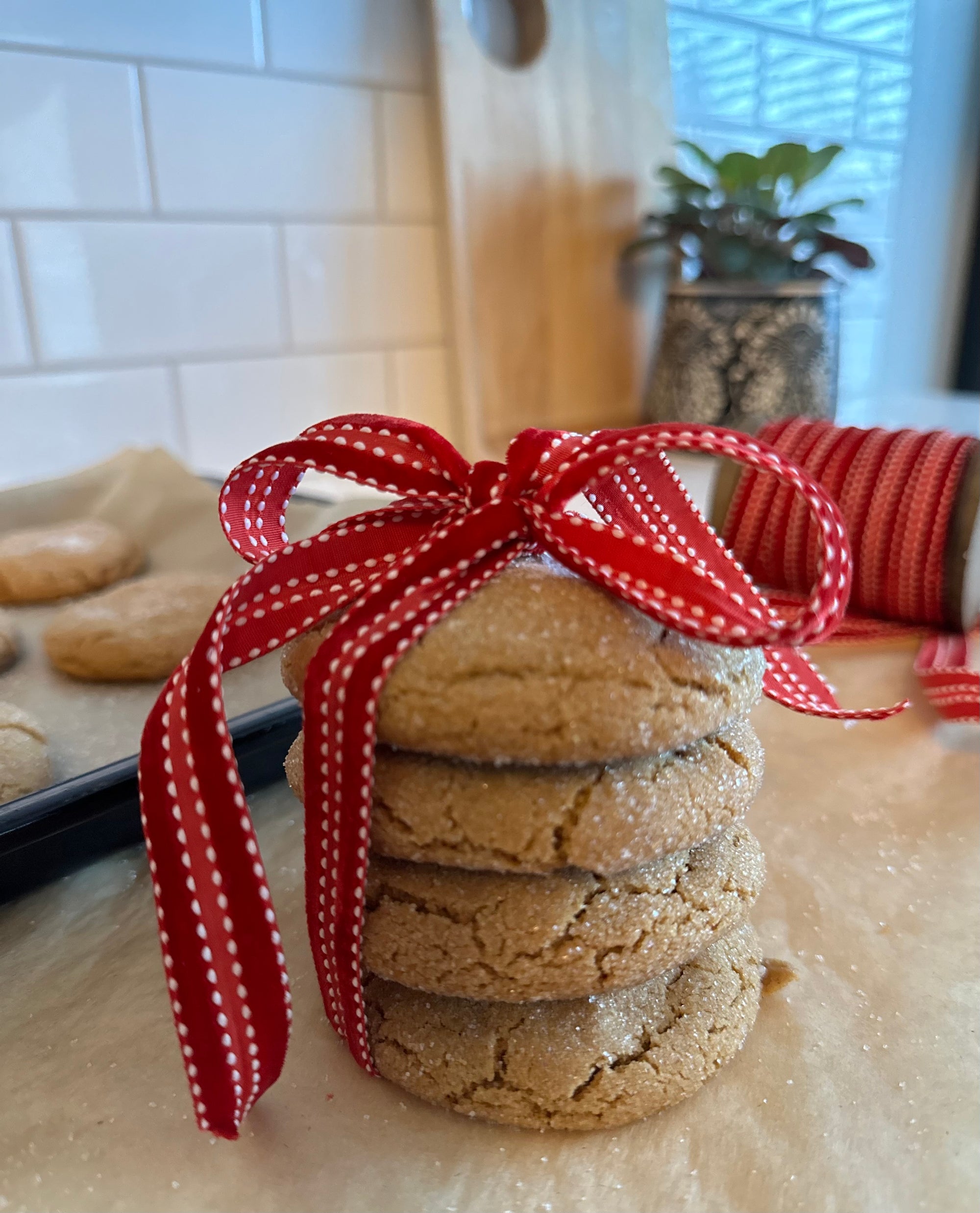 A Gingersnap Cookie - But Make it Giant!