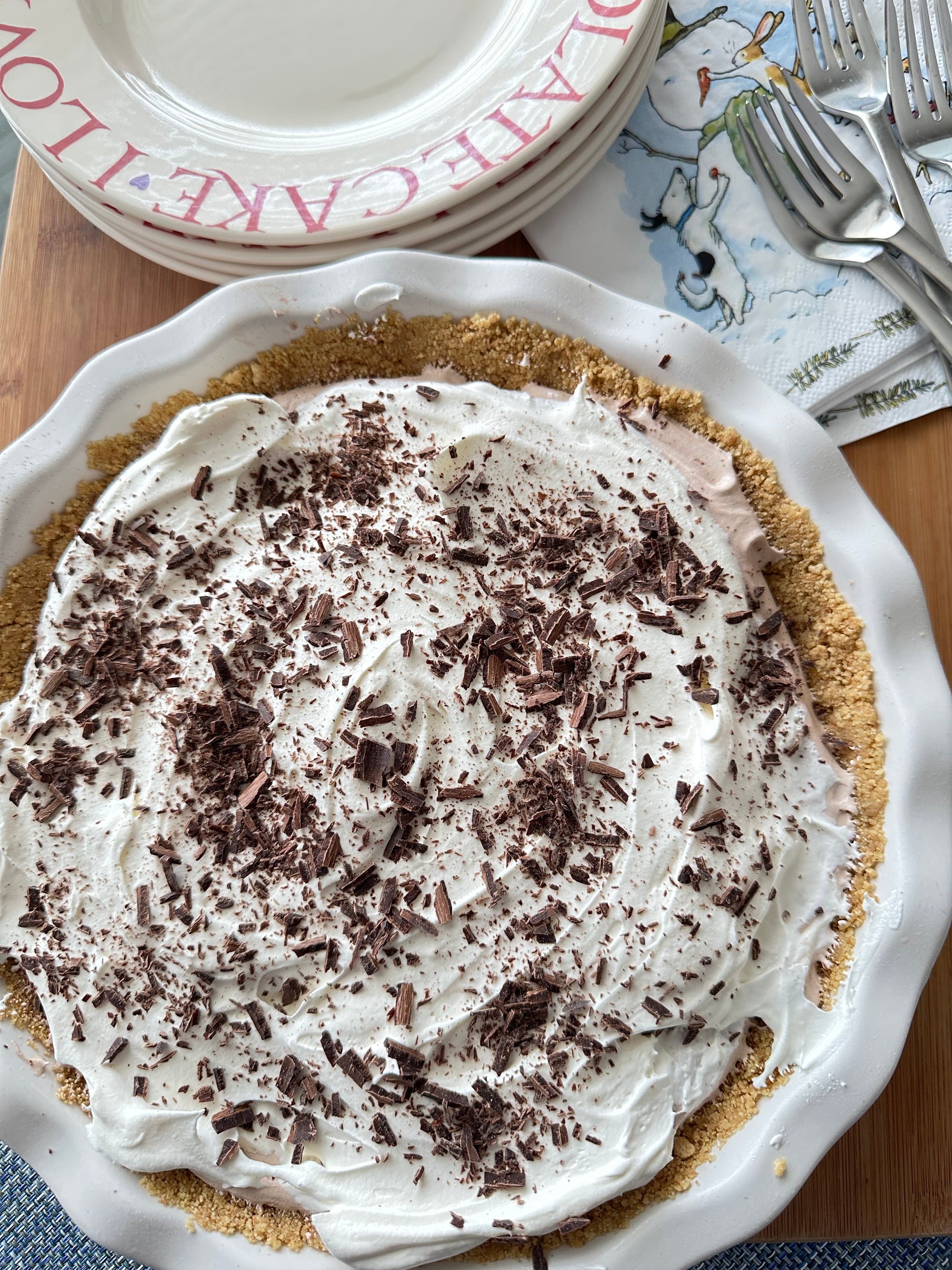 Light and Fluffy and No Bake?  What's not to Love!