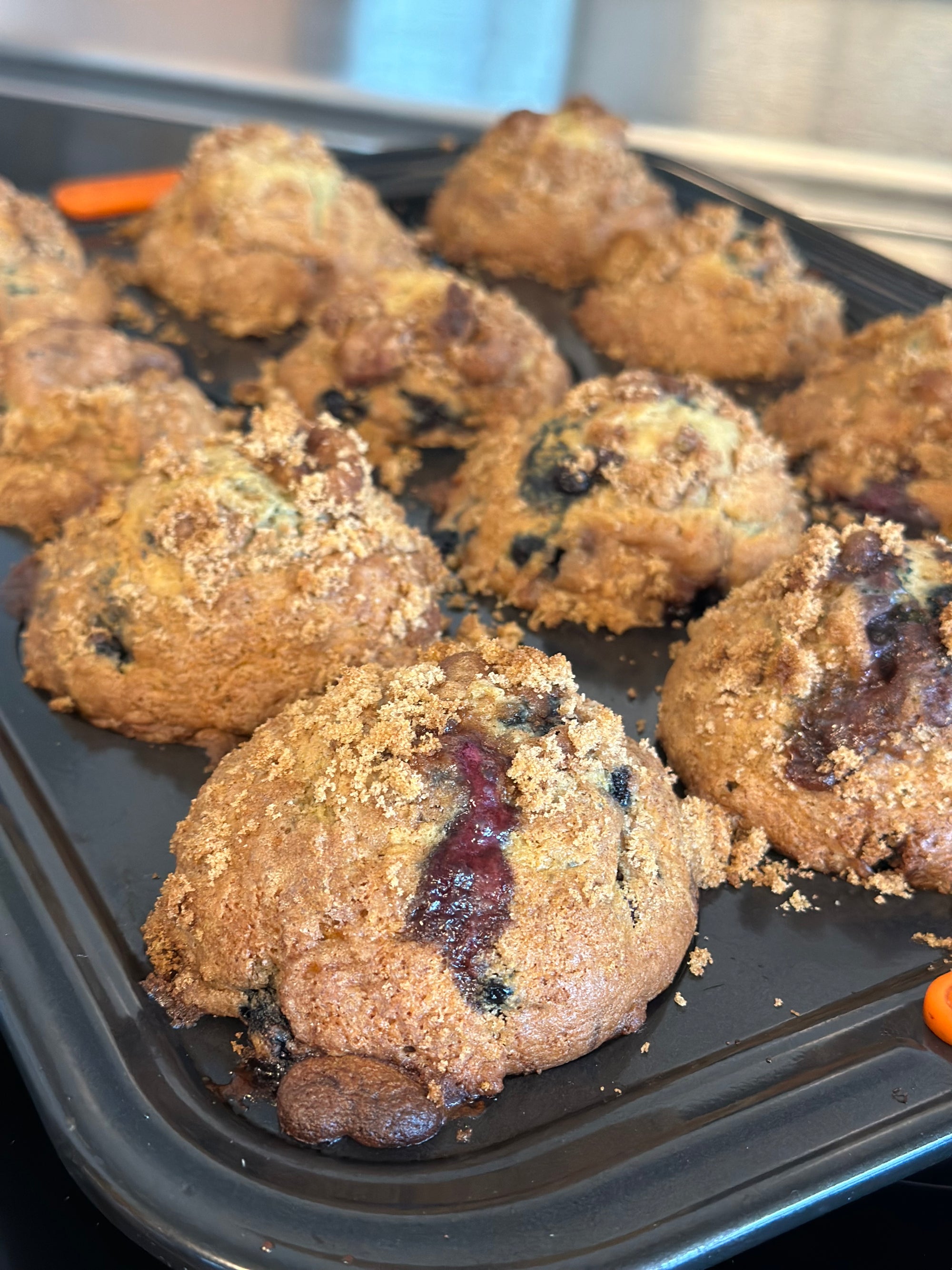 Blueberry Crumble Muffins - 10 out of 10!