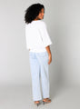 Yest Sanja Roll-Necked Tee  5274  White