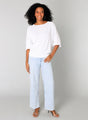 Yest Sanja Roll-Necked Tee  5274  White