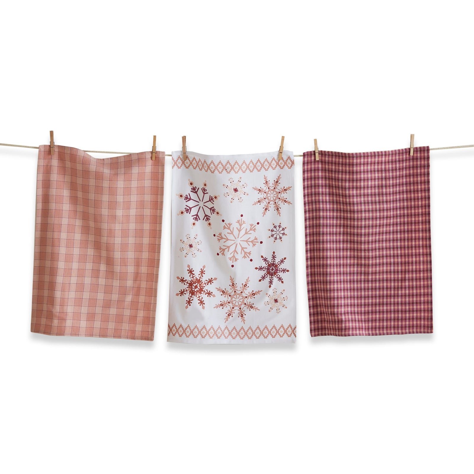 TAG Alpine Glow Bear Dish Towels - Set of 3