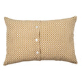 Indaba Ella Linen Cushion 1-3497   Ochre