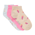 Minymo Girls 3Pk Footie Socks  123954-5870
