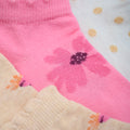 Minymo Girls 3Pk Footie Socks  123954-5870