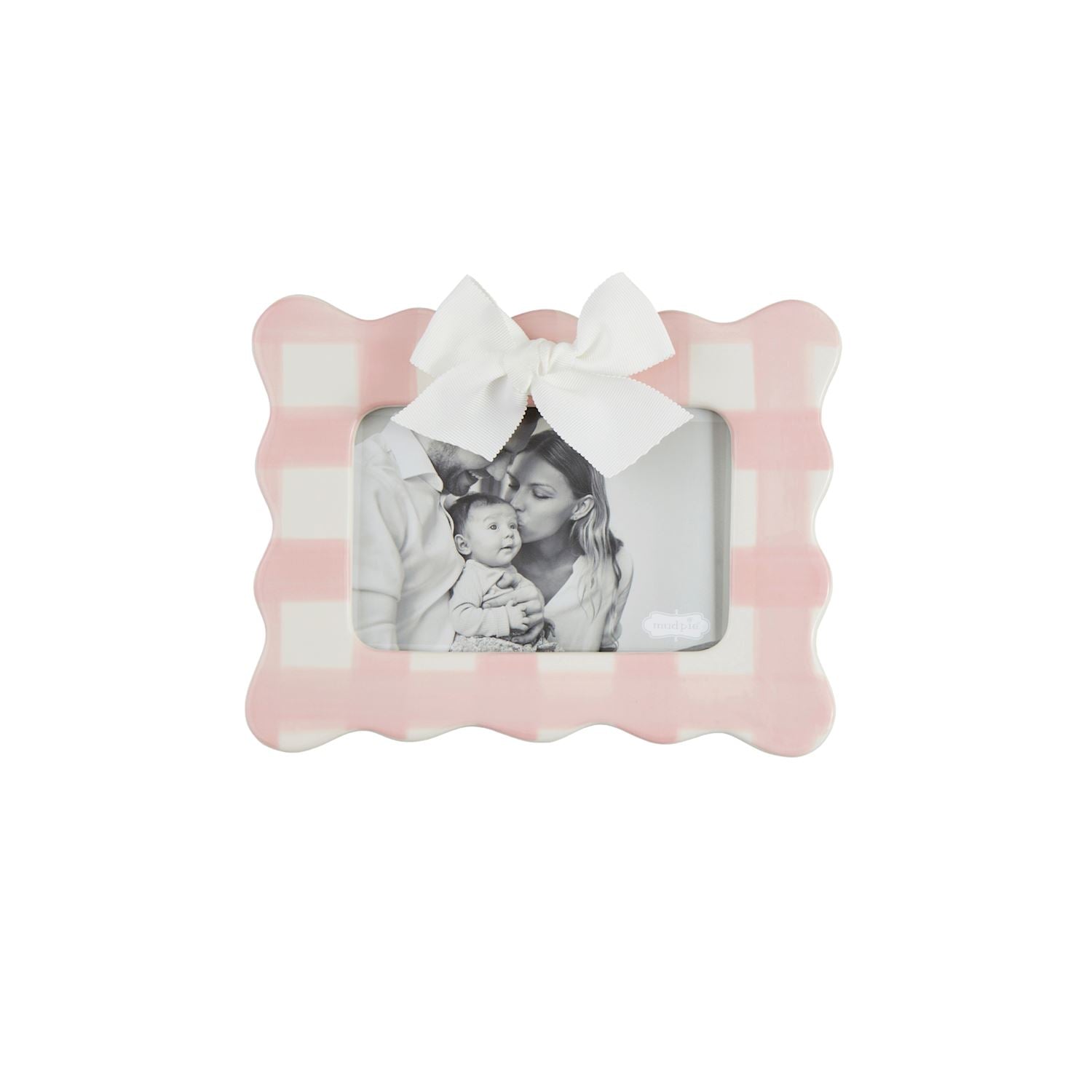 Mudpie Gingham Bow Frame