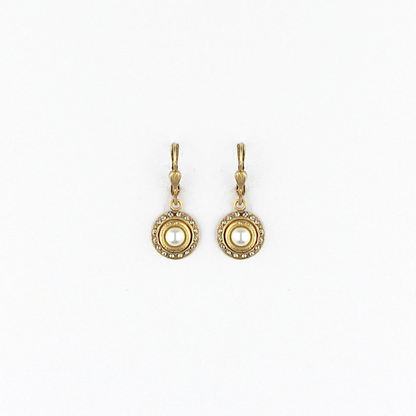 La Vie Parisienne Alexandria Earring 4490G - Pearl