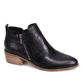 Django and Juliette Chas Bootie - Black Croc