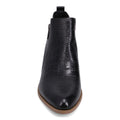 Django and Juliette Chas Bootie - Black Croc