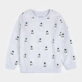 Petit Lem Long Sleeve Printed Sweatshirt    24HRW60T  Merry Snowman