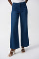 Joseph Ribkoff Goldie Wide-Leg Stretch Jeans Medium Blue