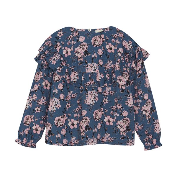 Creamie Girls Printed Blouse  822715-8844 *