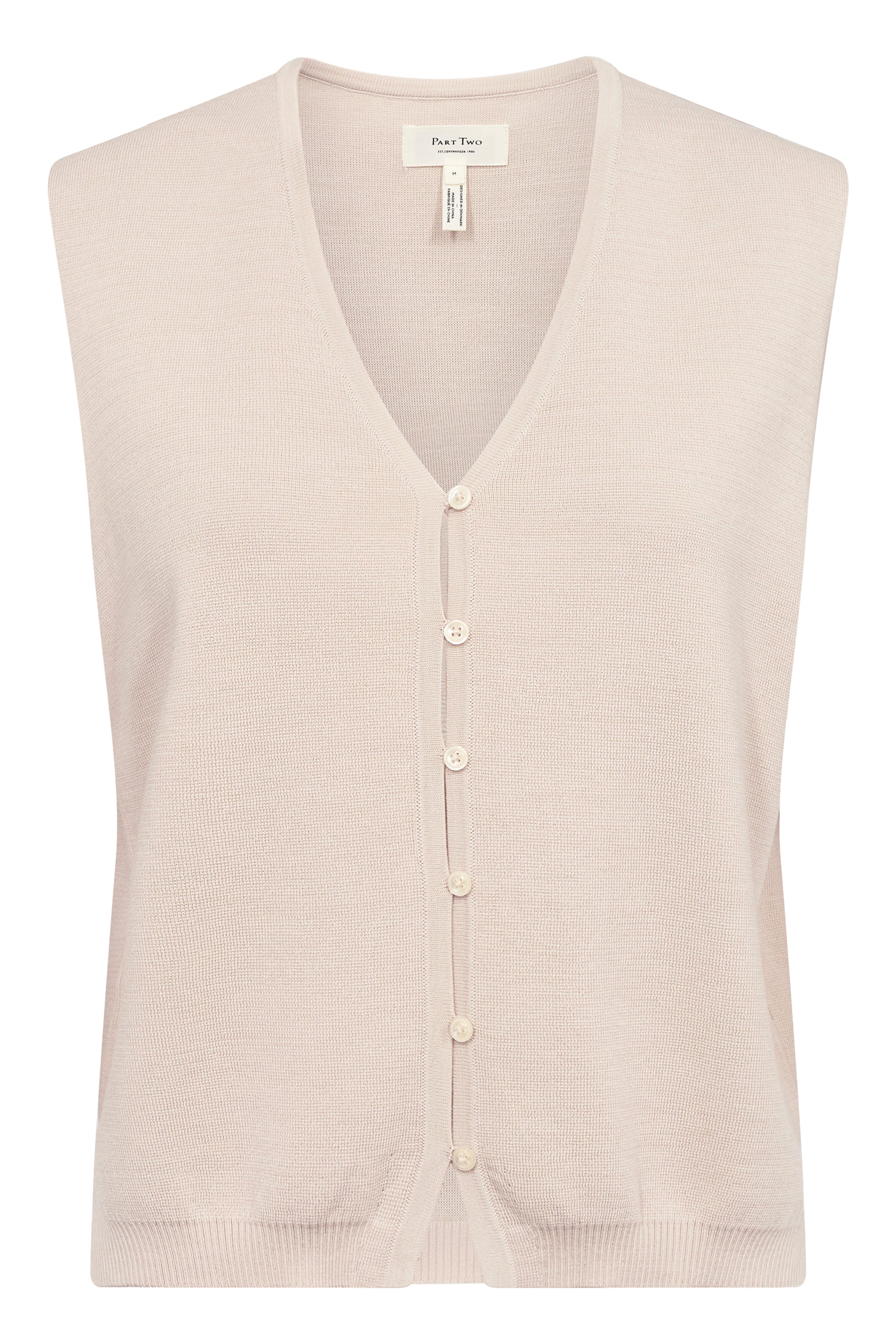 Part Two Natika Vest 30309463 French Oak