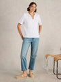 White Stuff Ellie Broderie Top - White 443682