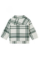 Noppies Baby Boy Long Sleeve Knit Plaid Shirt   4480310   Garden Topiary *