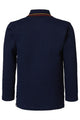 Noppies Boys Long Sleeve Polo   4570020   Black Iris *