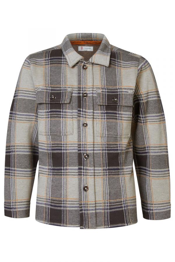 Noppies Boys Long Sleeve Check Shirt  4580111   Fog *