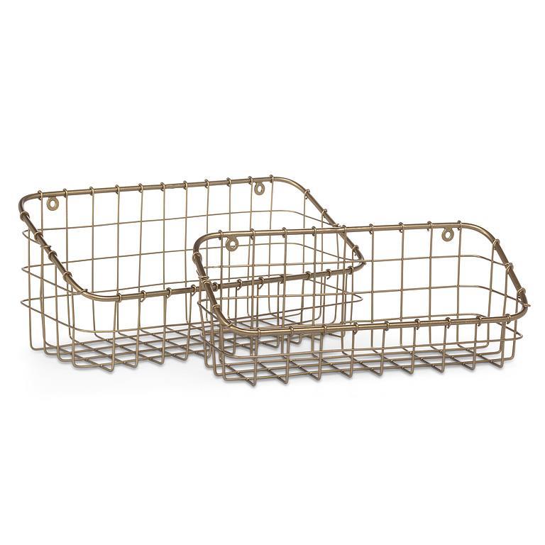 Abbot Wire Wall Baskets