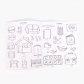 Moulin Roty Colour-In Picture / Sticker Book  661611