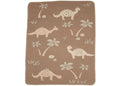 Fussenegger Juwel Baby Blanket  DF-73068279  Dinos  -  Sand