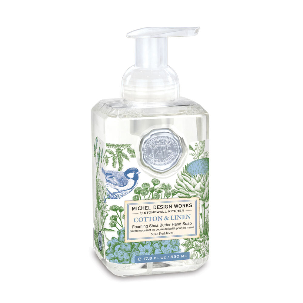 Michel Design Foaming Hand Wash - Cotton & Linen