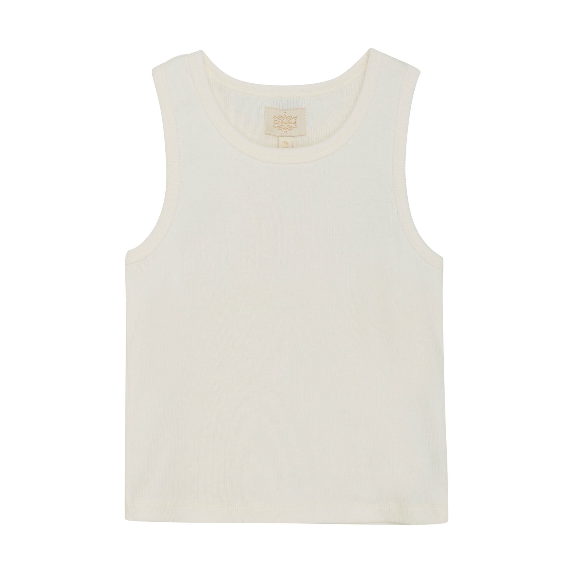 Creamie Girls Ribbed Tank Top  822934-1103