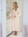 Sheepy Fleece Robe  -  Pale Rose