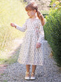 April Cornell Girls Sunflower Dress  -   Sage