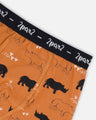 Deux Par Deux Printed Boxers  F30PB60  Printed Rhinoceros *