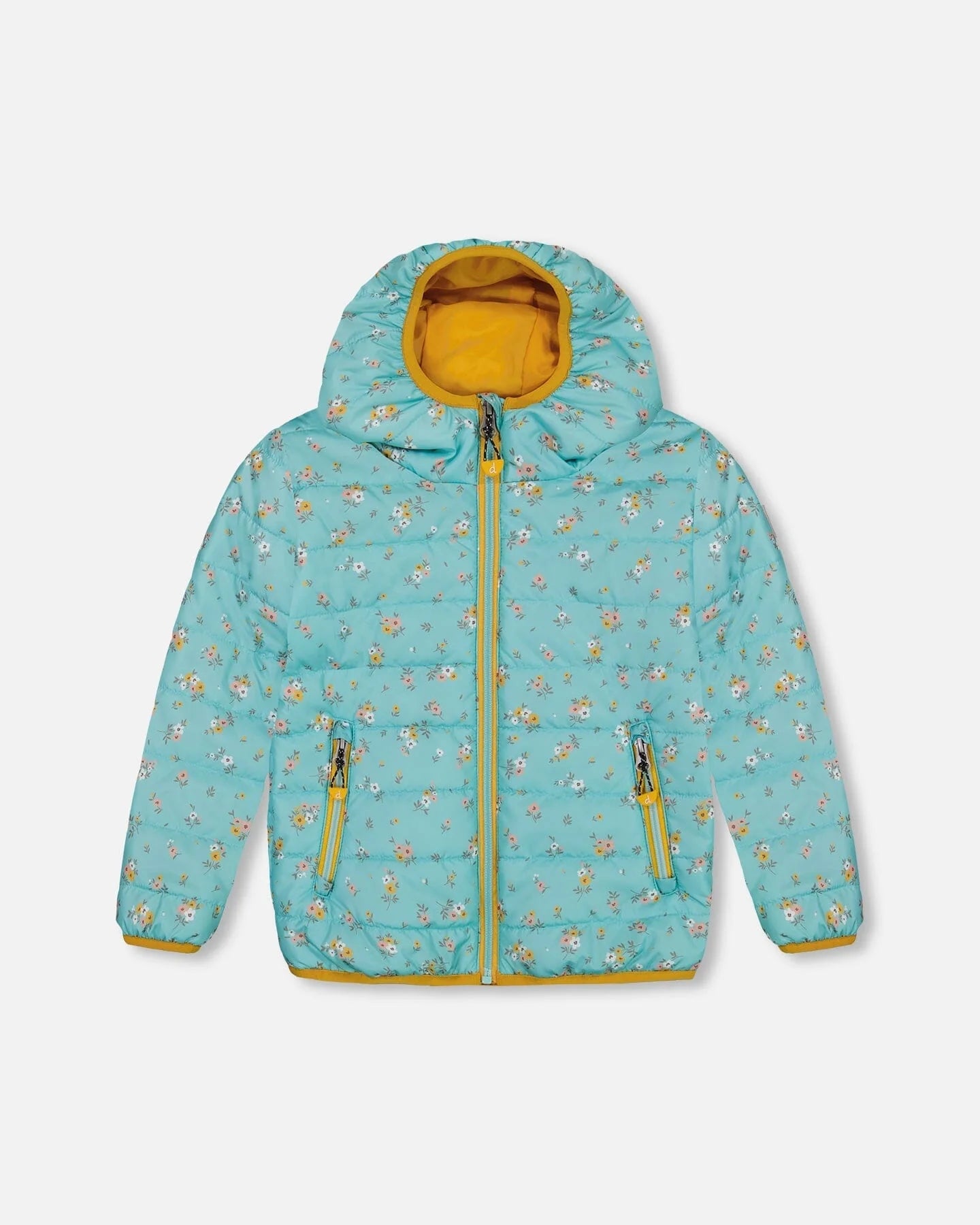  Arctic Quest Girls Reversable Hooded Jacket - Quilted Puffer  that Reverses to Faux Fur, Vanilla, 14/16: Clothing, Shoes & Jewelry