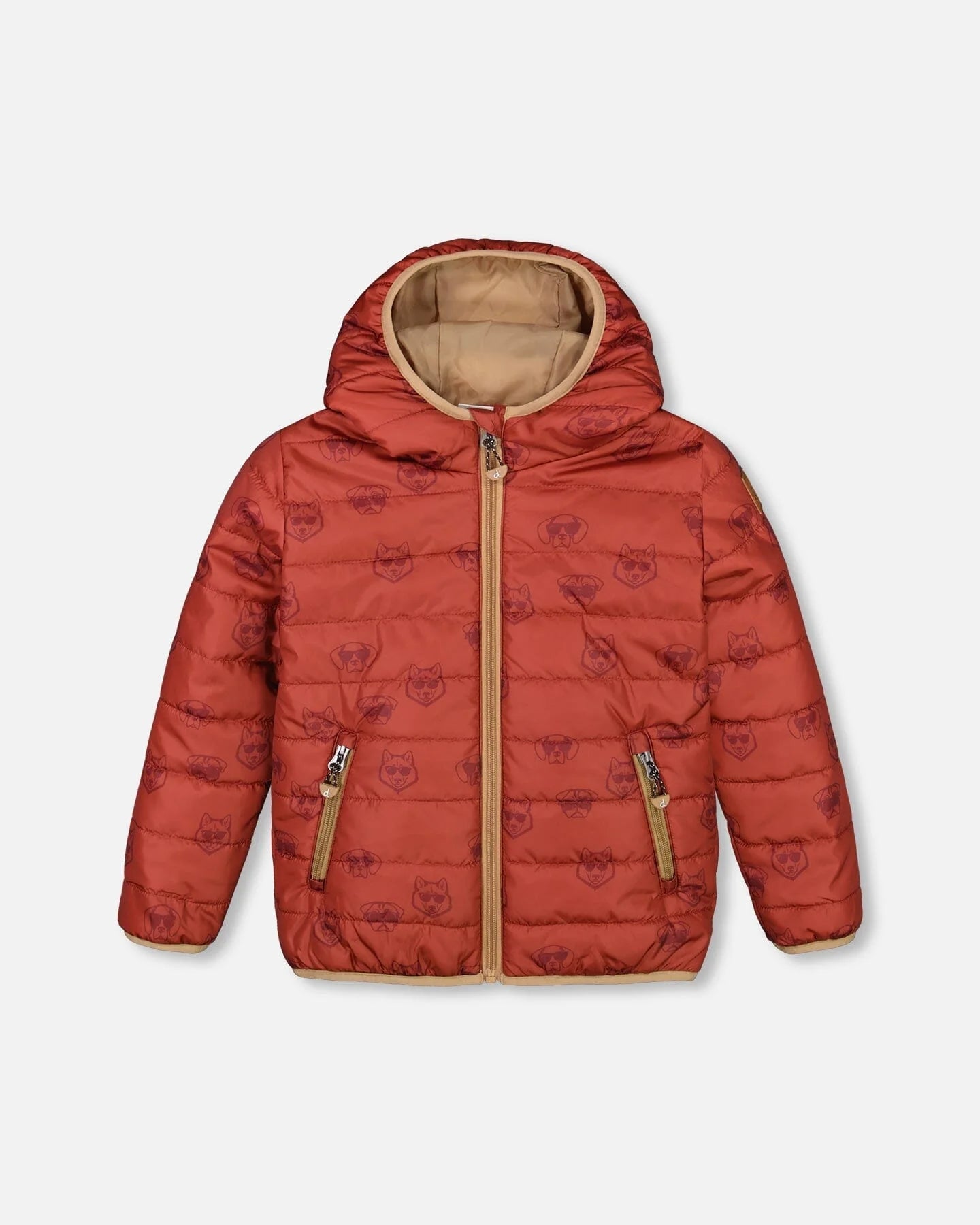 Nano Puff Brick Quilted Kids Jacket - Forests, Tides, and Treasures