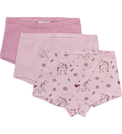 Minymo Girls Hipster Briefs  Set/3   123672-5205  Unicorn