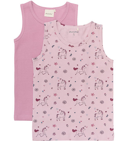 Minymo Girls Undershirt  Set/2  123671-5205  Unicorn