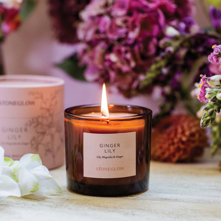 Stoneglow Ginger Lily Candle