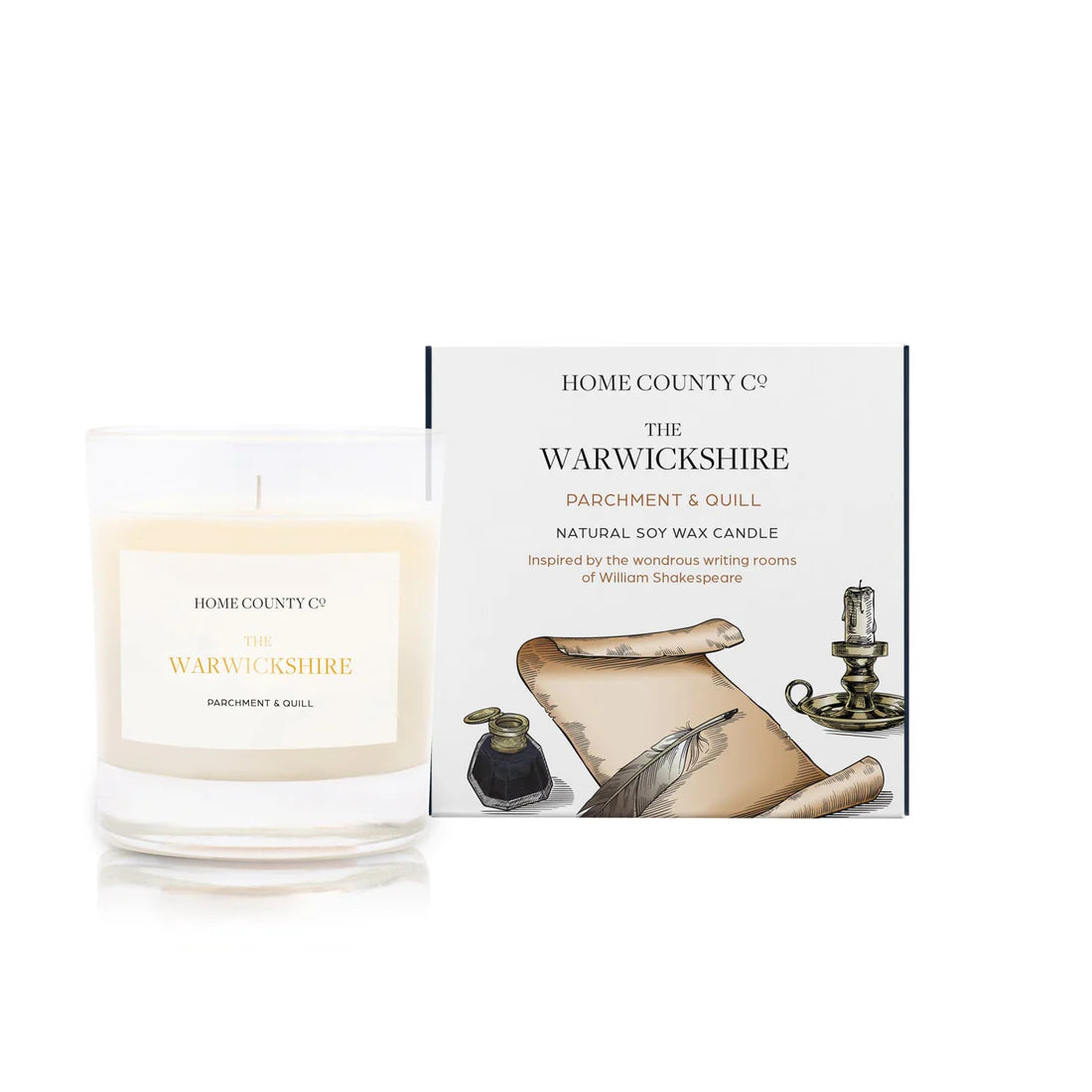 Home County Co Candle - The Warwickshire