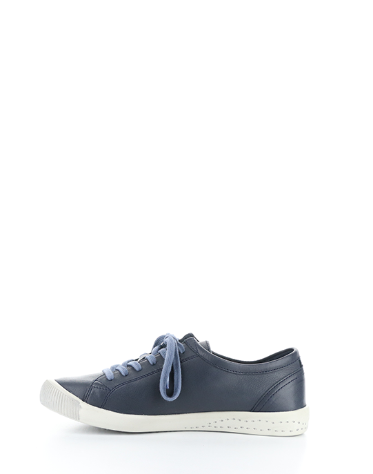 Softinos Isla Washed Leather Sneaker Navy Crocus Ivy Interiors