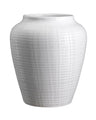 Bergs Potter Willow Glazed Pot - White