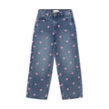 Creamie Girls Denim Jeans Wide Cut   822904-7770