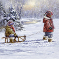 IHR Napkin - Winter Sleigh Ride 1018200