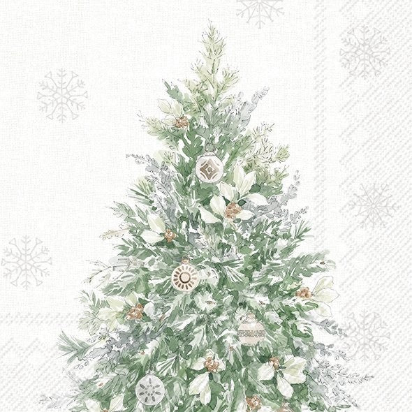 IHR Napkin - Simple Season Tree 1019060