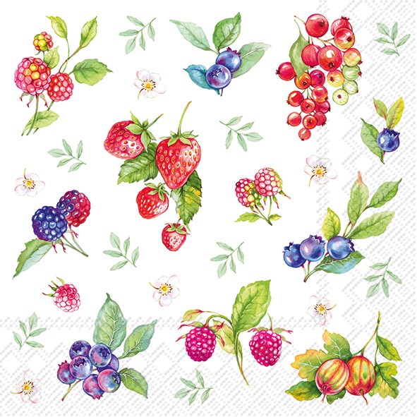 ihr Luncheon Napkin - Summer Berries