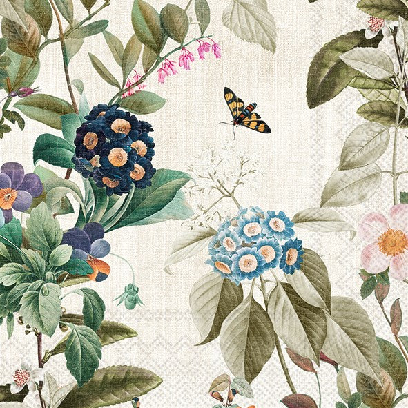 ihr Luncheon Napkin - Vanessa  -  Cream