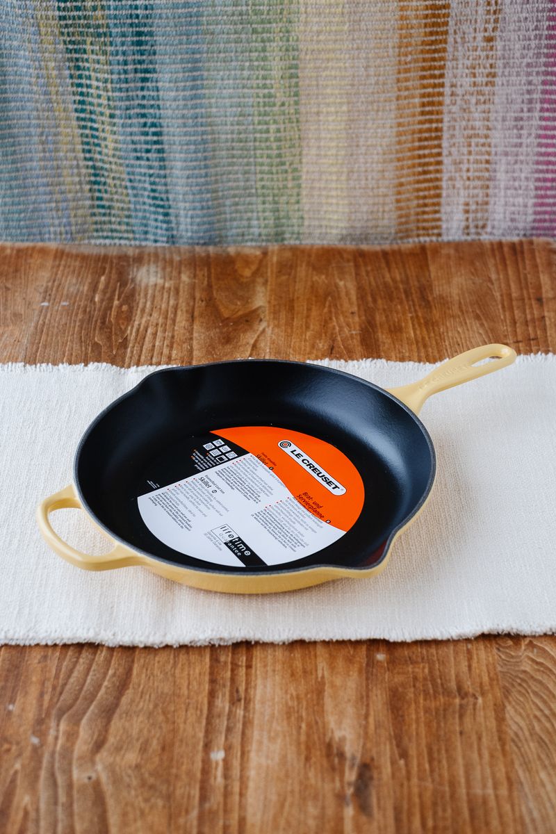 Le Creuset Cast Iron Skillet - Chamomille