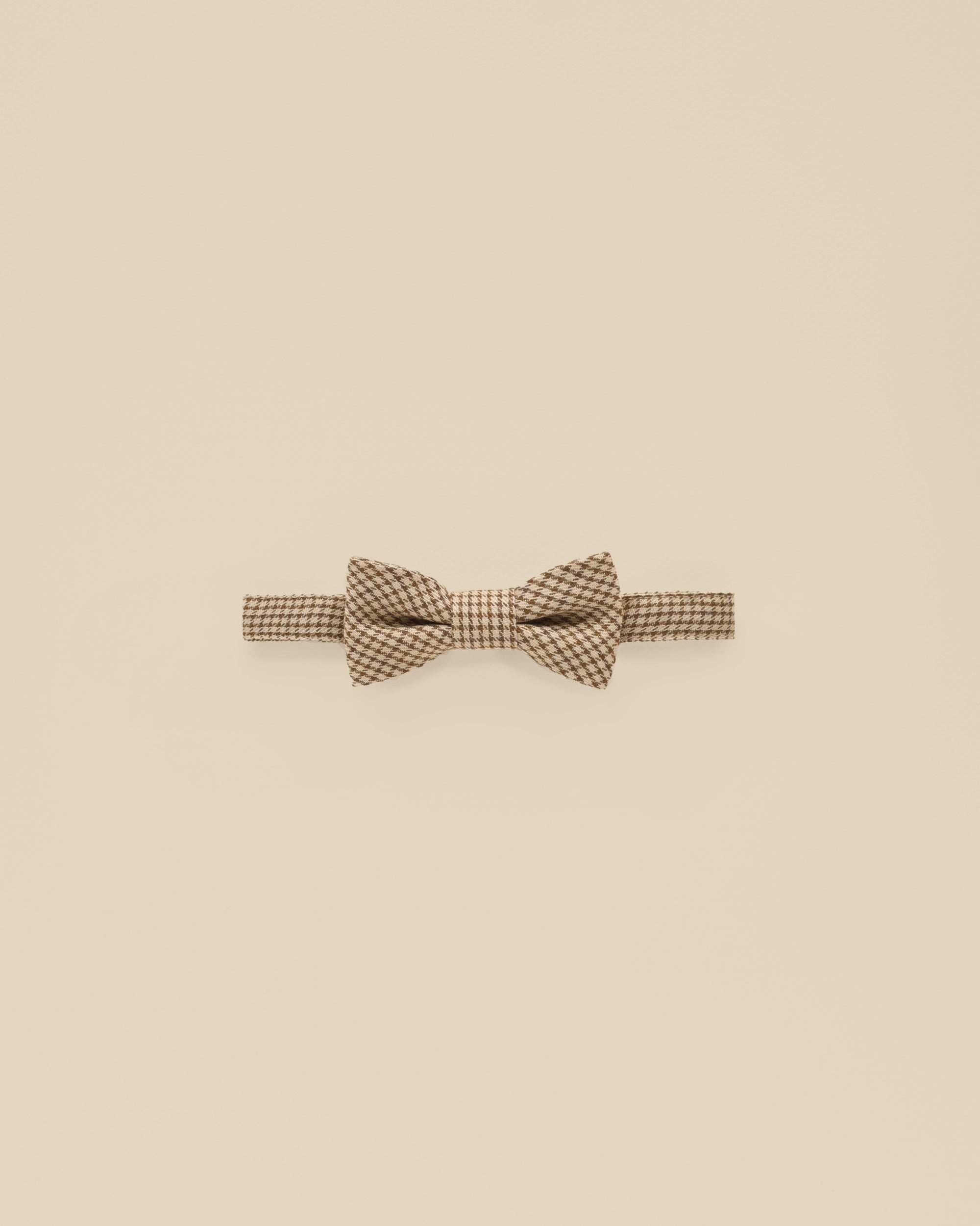 Noralee Golden Houndstooth Bow Tie