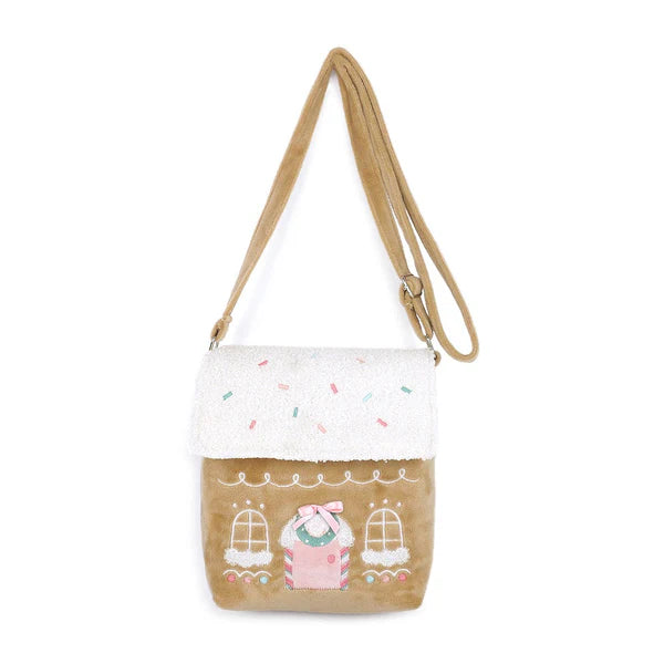 Mon Ami Gingerbread House Cross Body Purse  PP1029