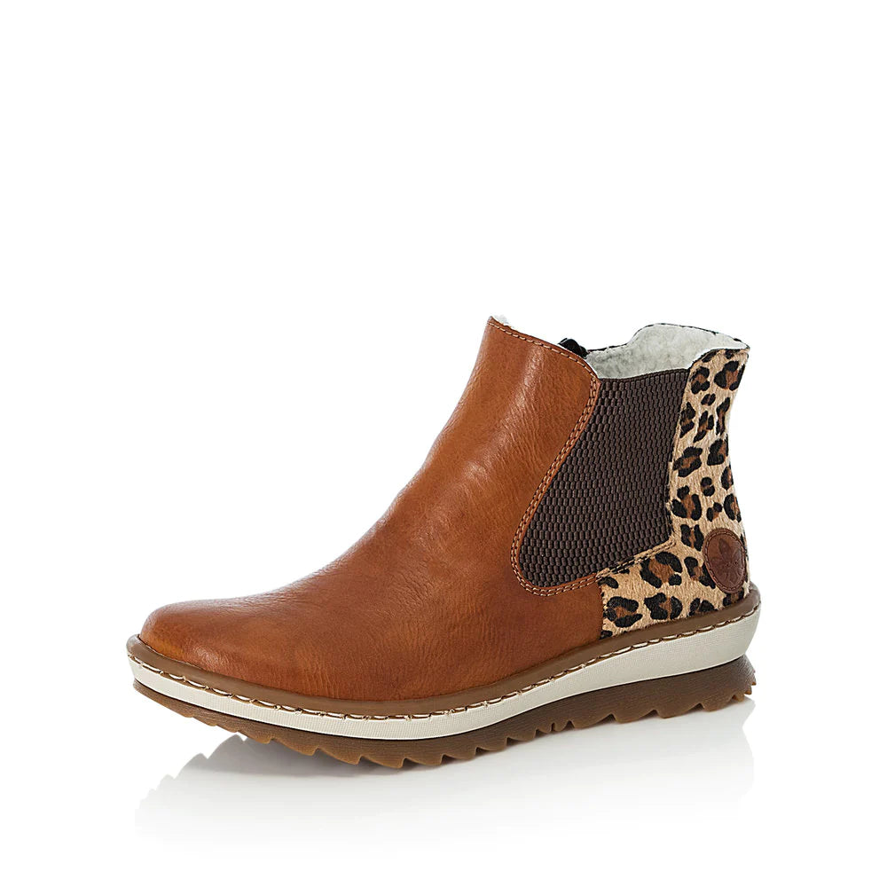 Brown and shop leopard boots