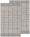 Danica Finley Check Dishtowel Set/2 - Pewter