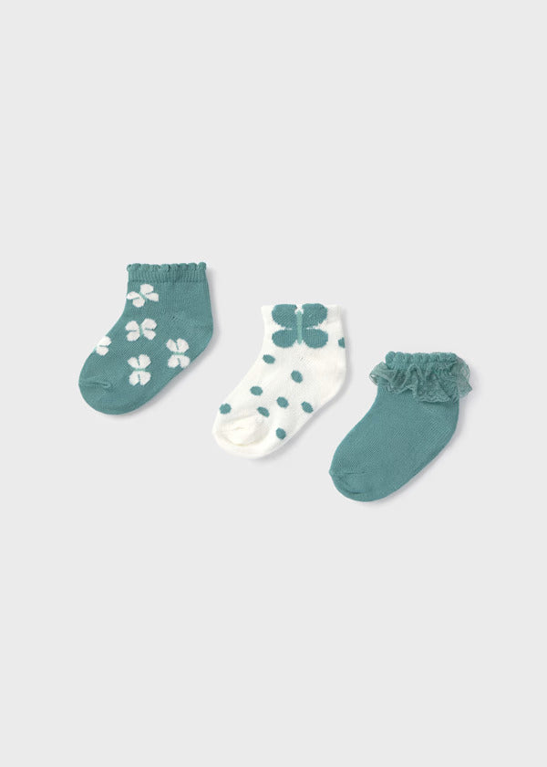 Mayoral Baby Girl Fancy Socks   10874-95   Esmeralda
