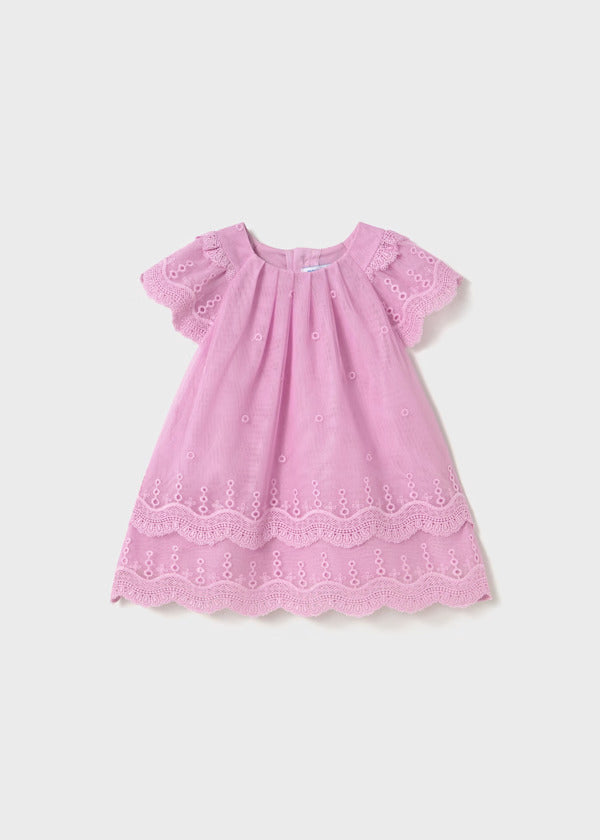 Mayoral Baby Girl Dress   1910-35   Malva