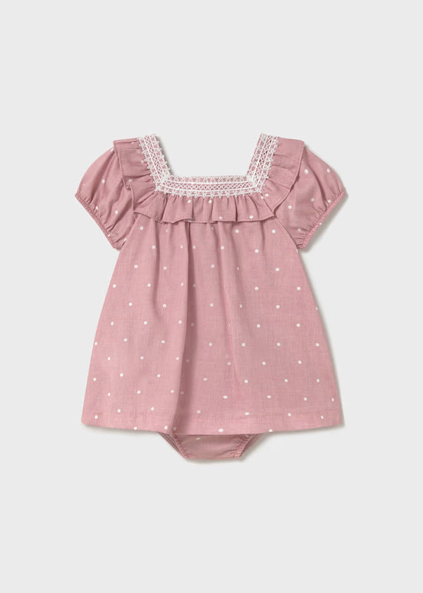 Mayoral Baby Girl Dress  1919-53   Rosado